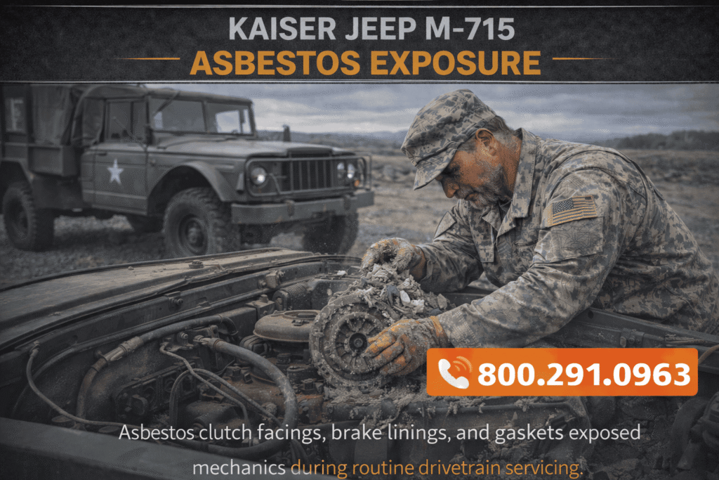 Kaiser Jeep M-715 Asbestos Exposure Lawsuit - Mesotheliomahelp.center