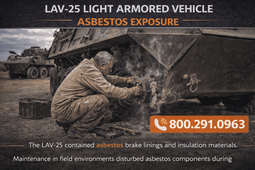 LAV-25 Light Armored Vehicle Asbestos Exposure - Mesotheliomahelp.center