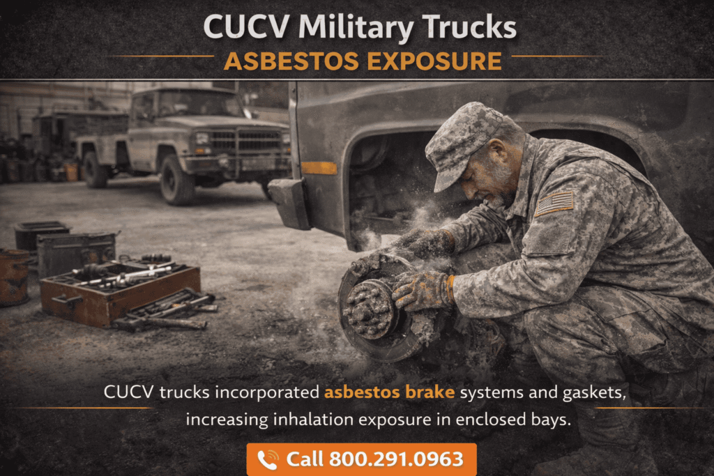 M1008 CUCV Military Pickup Asbestos Exposure - Mesotheliomahelp.center
