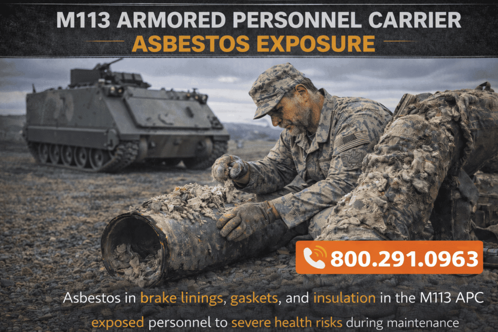 M113 Armored Personnel Carrier Asbestos Exposure Lawsuit - Mesotheliomahelp.center