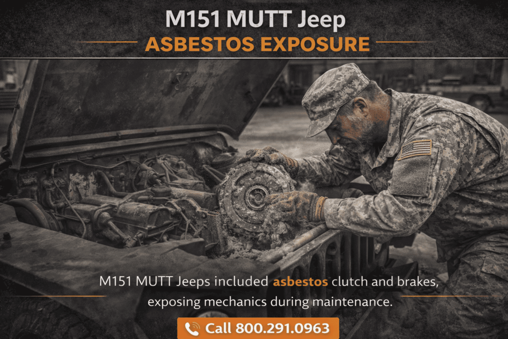 M151 MUTT Jeep Asbestos Exposure Lawsuit - Mesotheliomahelp.center