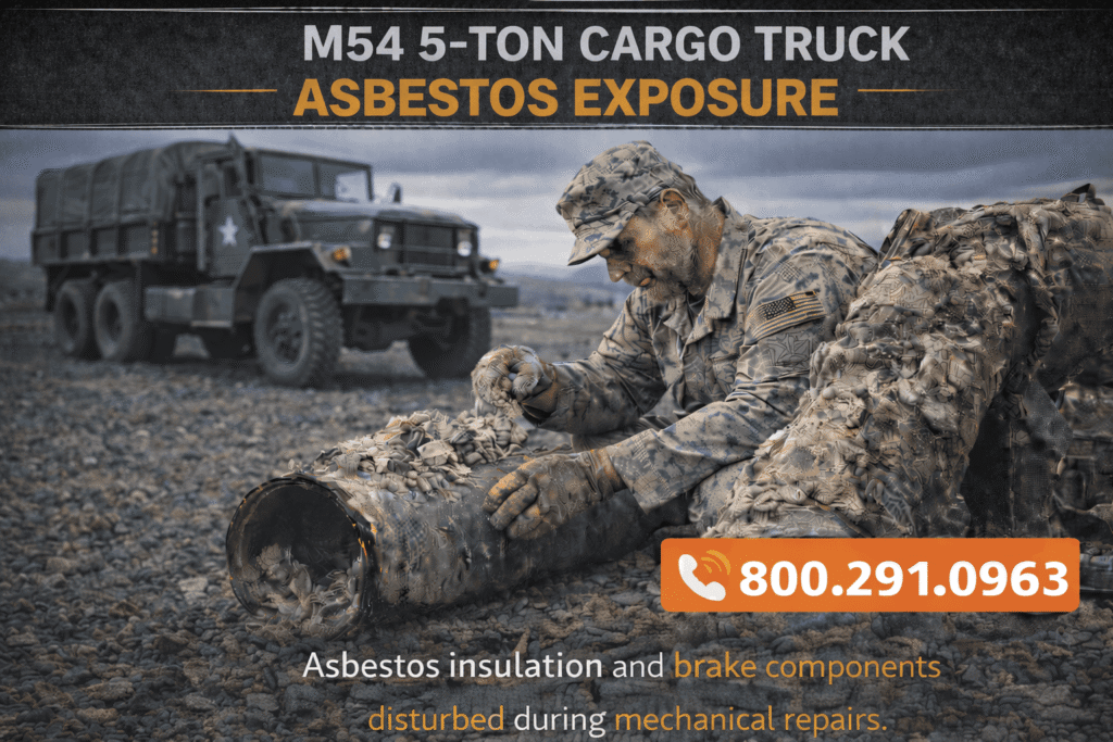 M54 5-Ton Cargo Truck Asbestos Exposure Mesotheliomahelp.center