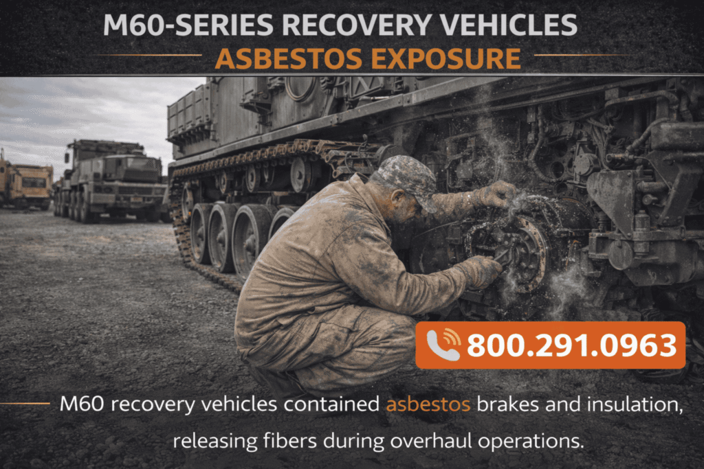 M60-Series Recovery & Support Vehicles Asbestos Lawsuit - Mesotheliomahelp.center