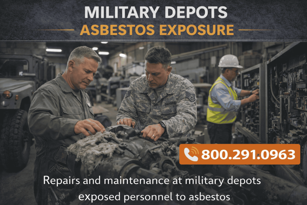 Military Depots and Asbestos Exposure - Mesotheliomahelp.center