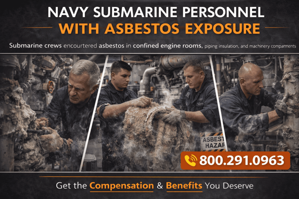 Navy Submarine Personnel With Asbestos Exposure - Mesotheliomahelp.center