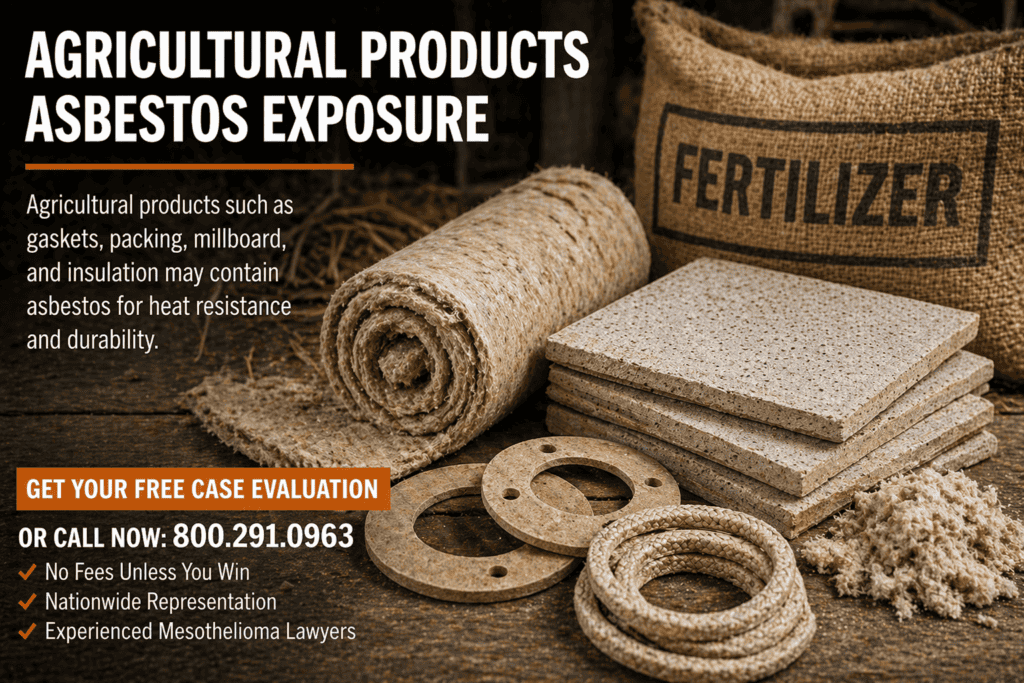 Agricultural Asbestos Products Mesothelioma Lawsuit