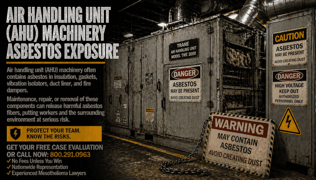 Air Compressor Machinery Asbestos Exposure Mesothelioma Lawsuit