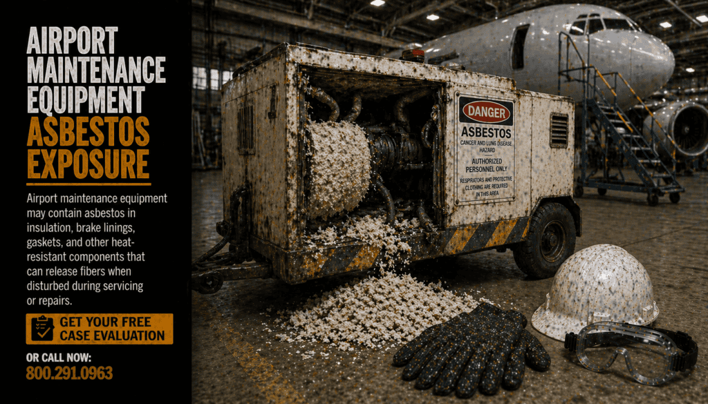 Airport Maintenance Equipment Mesothelioma Lawsuit