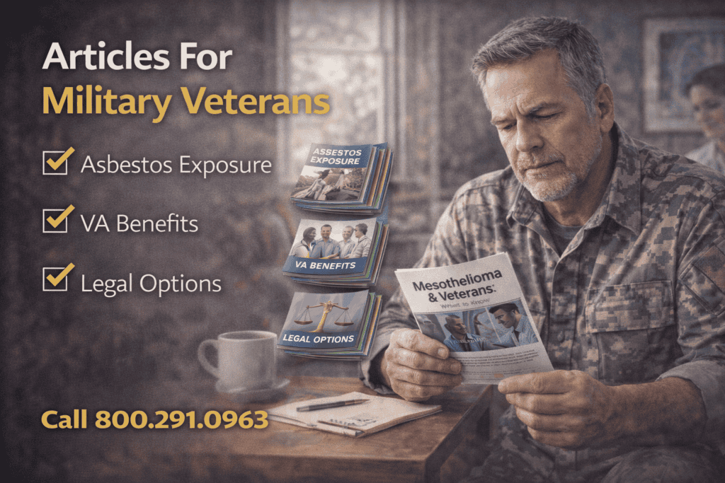 Articles – For Military Veterans with Asbestos Exposure