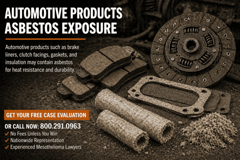 Automotive Asbestos Products Mesothelioma Lawsuit