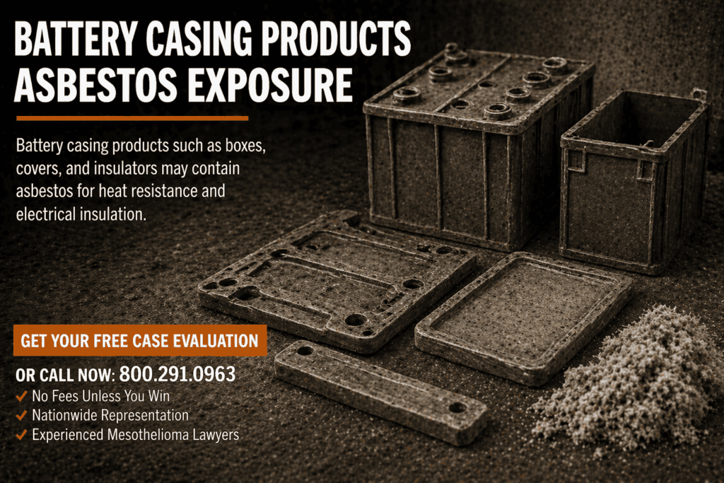 Battery Casing Asbestos Products Mesothelioma Lawsuit