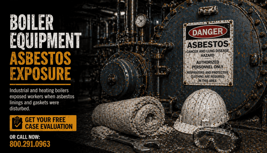 Boiler Equipment Mesothelioma Lawsuit Claim