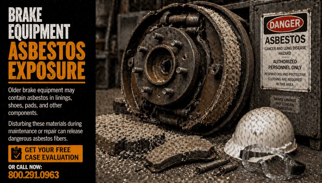 Brake Equipment Asbestos Exposure Mesothelioma Lawsuit