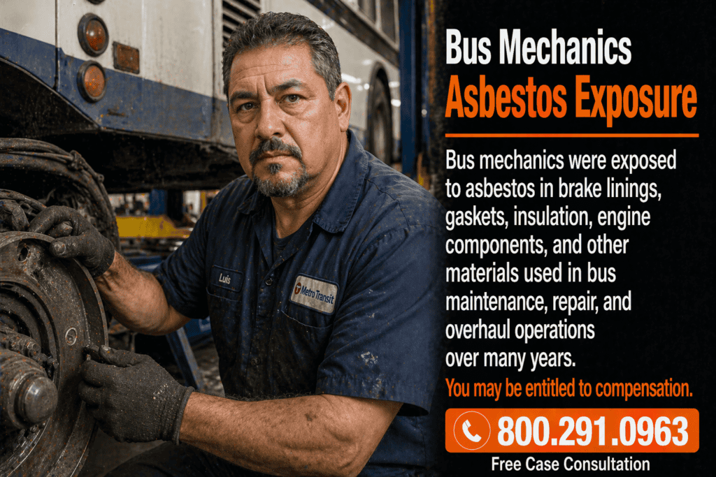 Bus Mechanics Mesothelioma Lawsuit