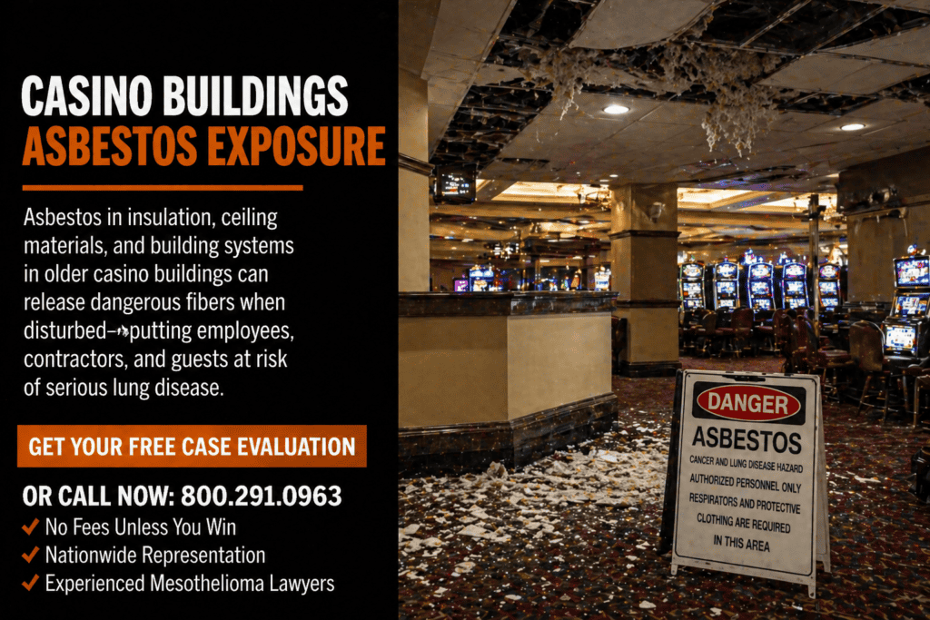 Casino Buildings Asbestos Exposure Mesothelioma Claim