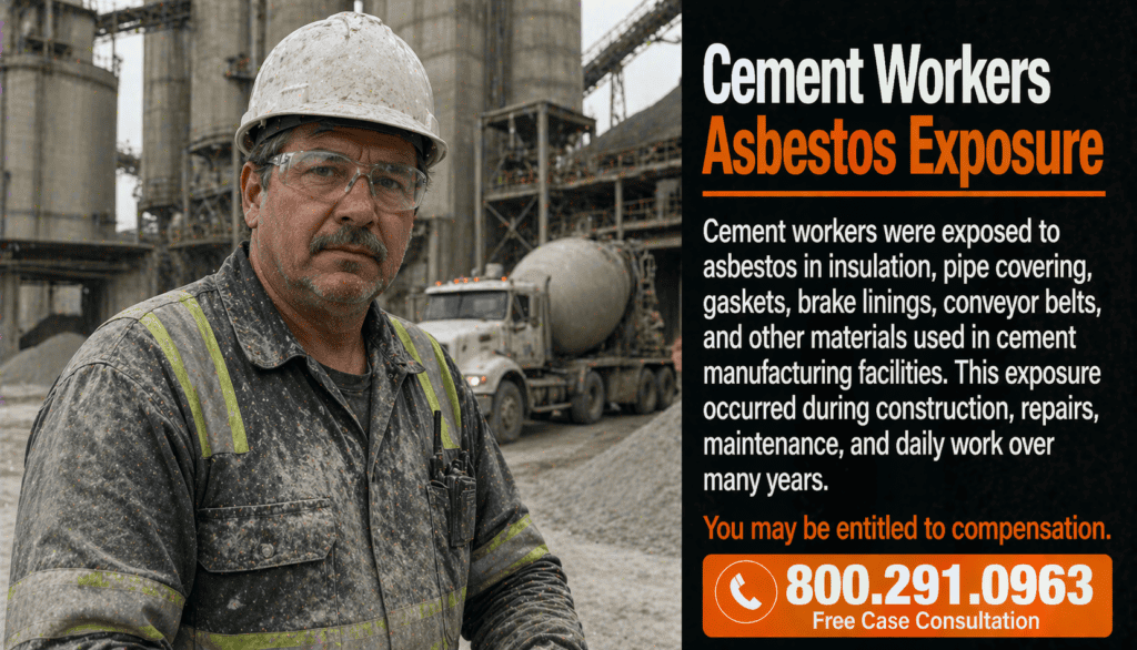 Cement Workers Mesothelioma Lawsuit