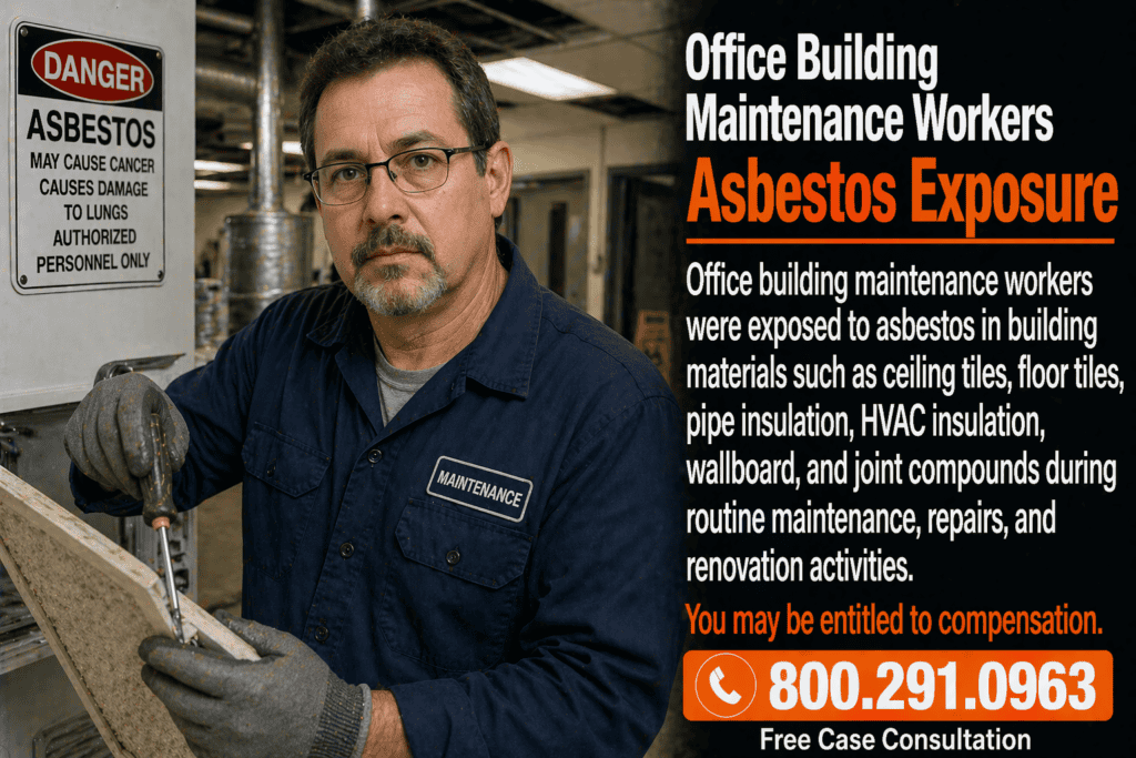 Office Building Maintenance Workers Mesothelioma Lawsuit
