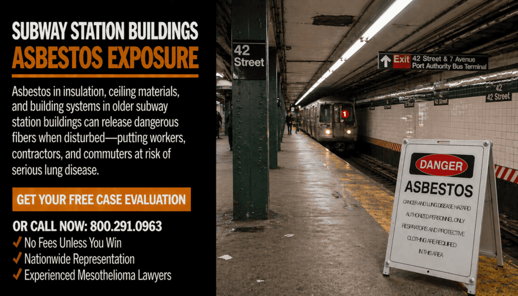 Subway Station Buildings Asbestos Exposure Lawsuit