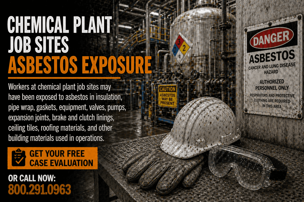 Chemical Plant Job Sites Mesothelioma Lawsuit