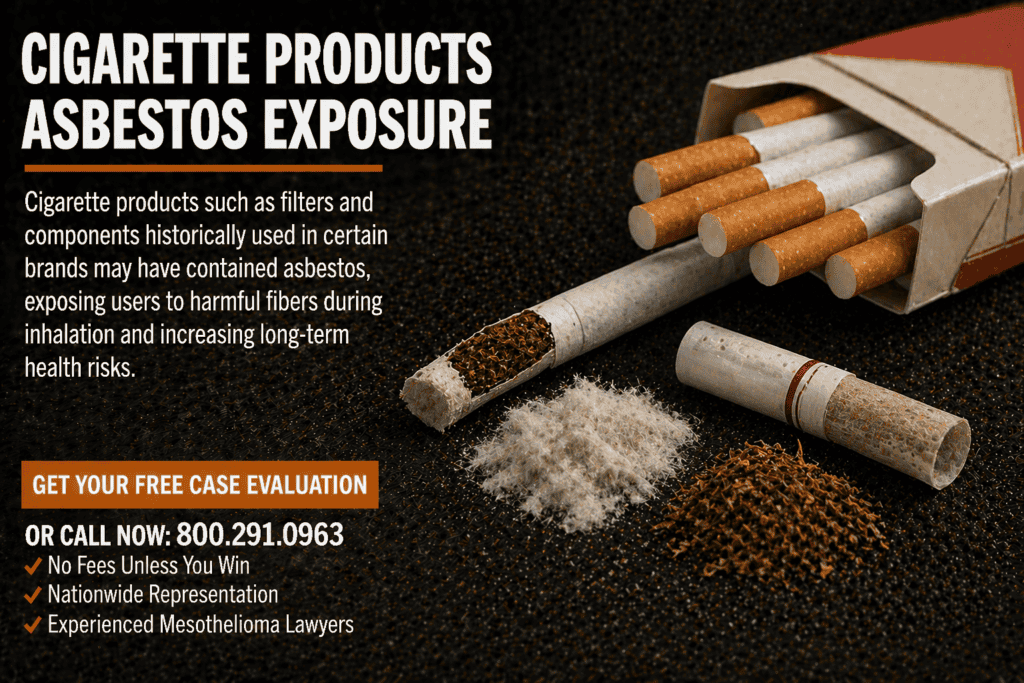 Cigarette Products Asbestos Exposure Mesothelioma Lawsuit