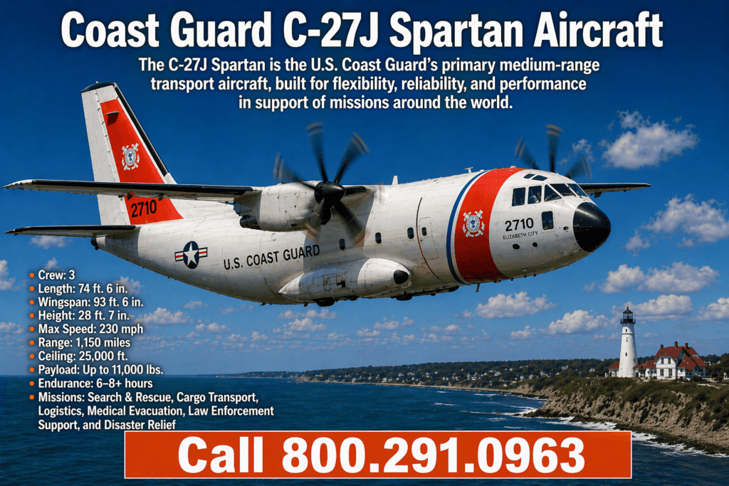 Coast Guard C-27J Spartan Aircraft Asbestos Exposure Mesothelioma Lawsuit