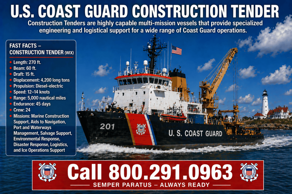 Coast Guard Construction Tenders (WLIC) Asbestos Exposure Mesothelioma Lawsuit