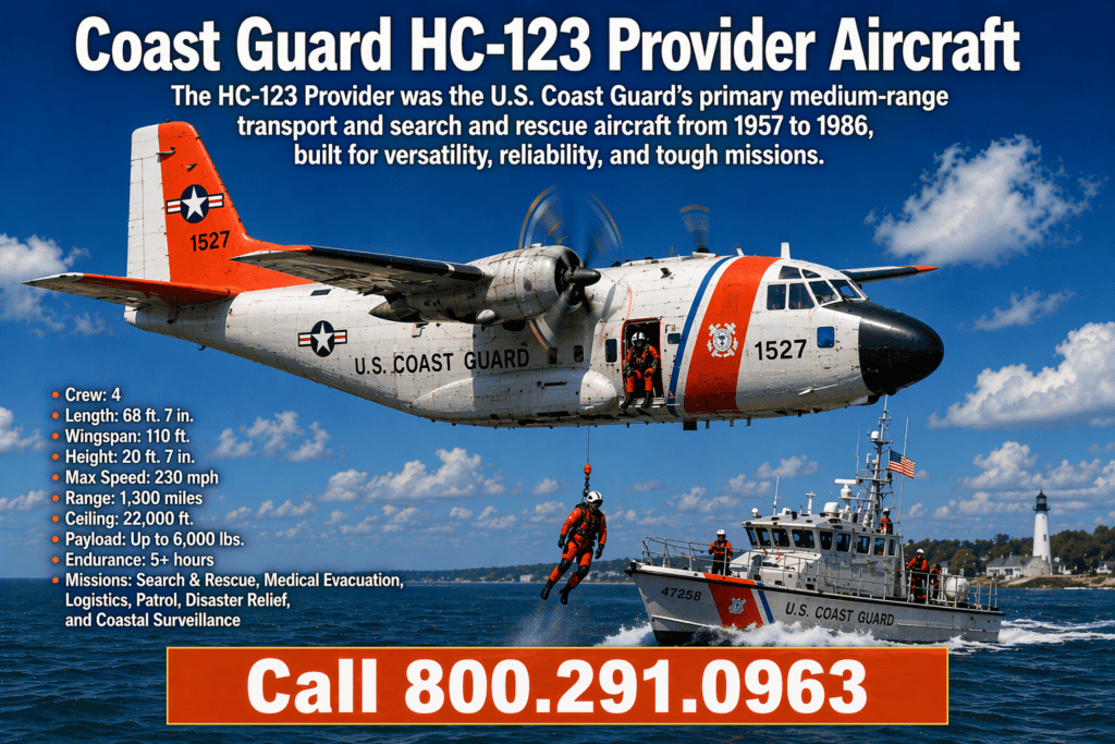 Coast Guard HC-123 Provider Asbestos Exposure Mesothelioma Lawsuit