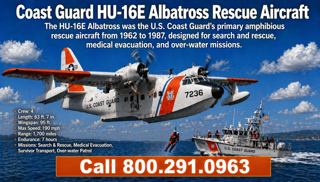 Coast Guard HU-16E Albatross Amphibious Aircraft Mesothelioma Lawsuit
