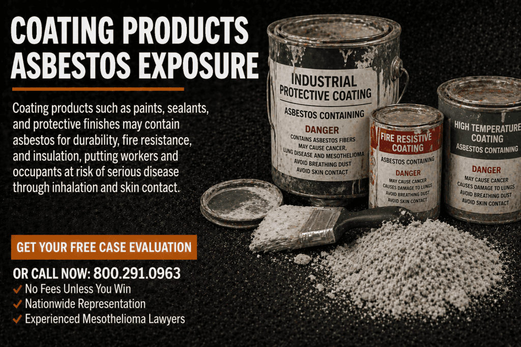 Coating Asbestos Products Mesothelioma Lawsuit