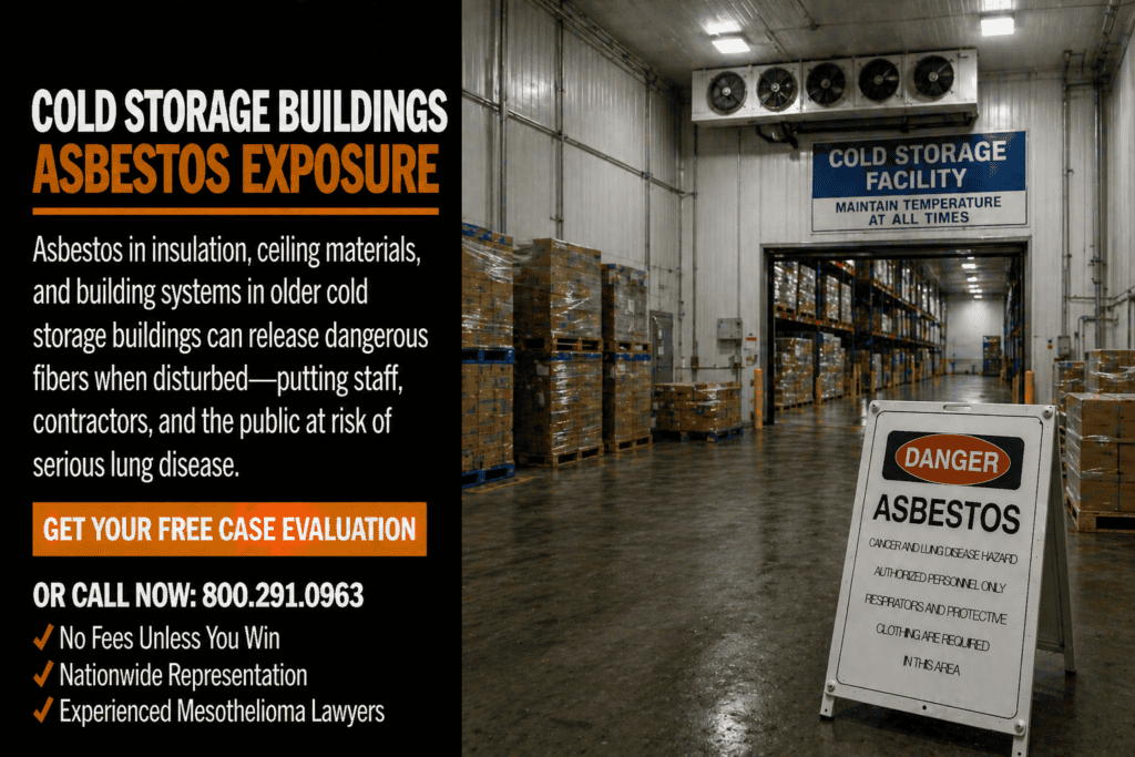 Cold Storage Buildings Asbestos Exposure Lawsuit