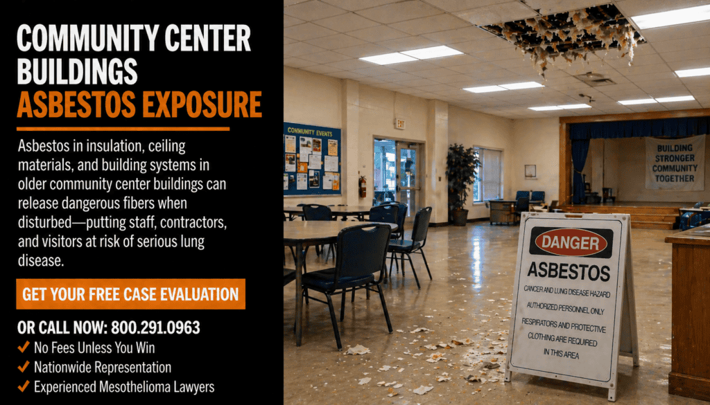 Community Center Building Mesothelioma Lawsuit