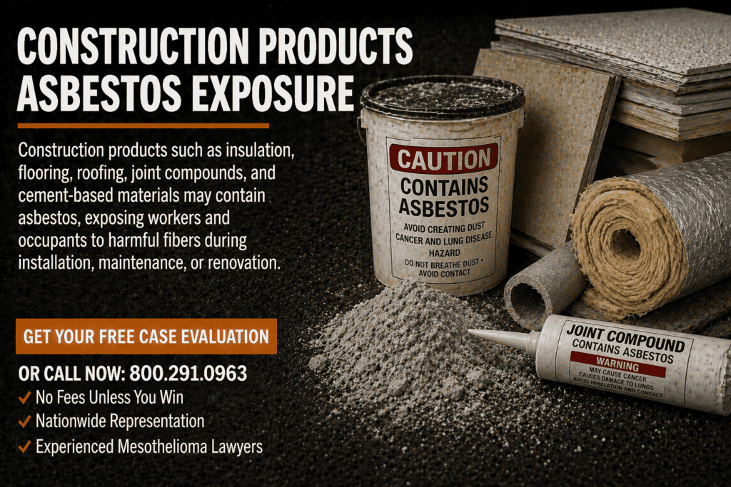 Construction Asbestos Products Mesothelioma Lawsuit