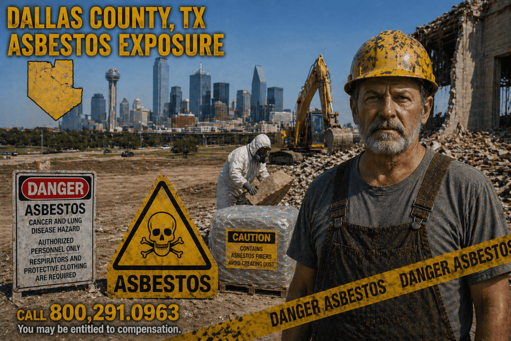 Dallas County, Texas Asbestos Exposure Lawsuit