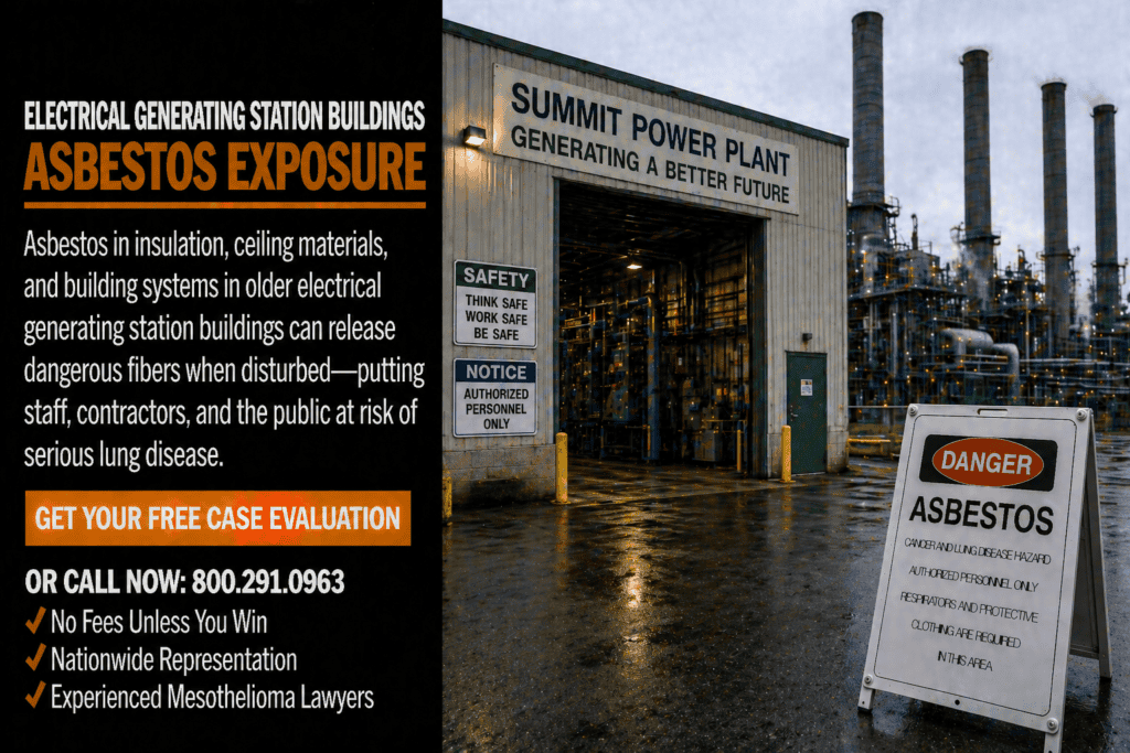 Electrical Generating Station Buildings Asbestos Exposure Lawsuit