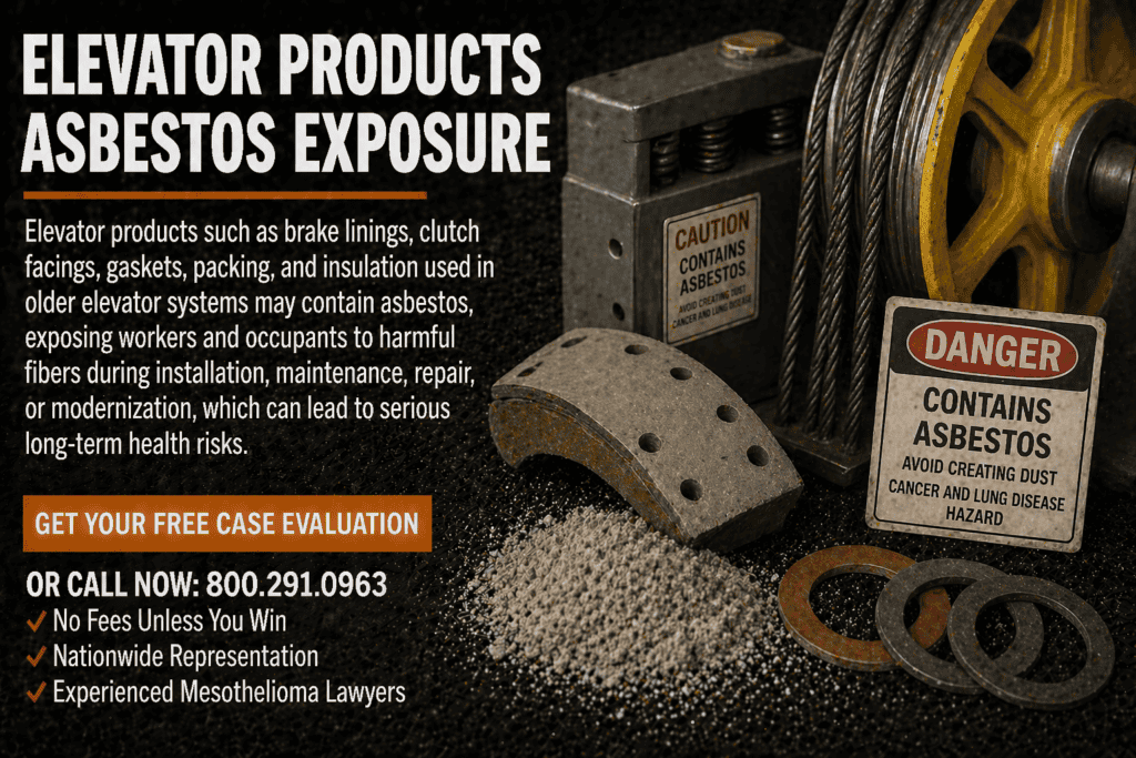 Elevator Asbestos Products Mesothelioma Lawsuit