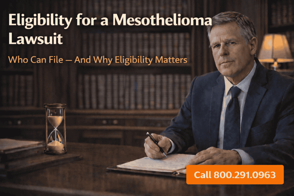Eligibility for a Mesothelioma Lawsuit - Submit Your Mesothelioma Case