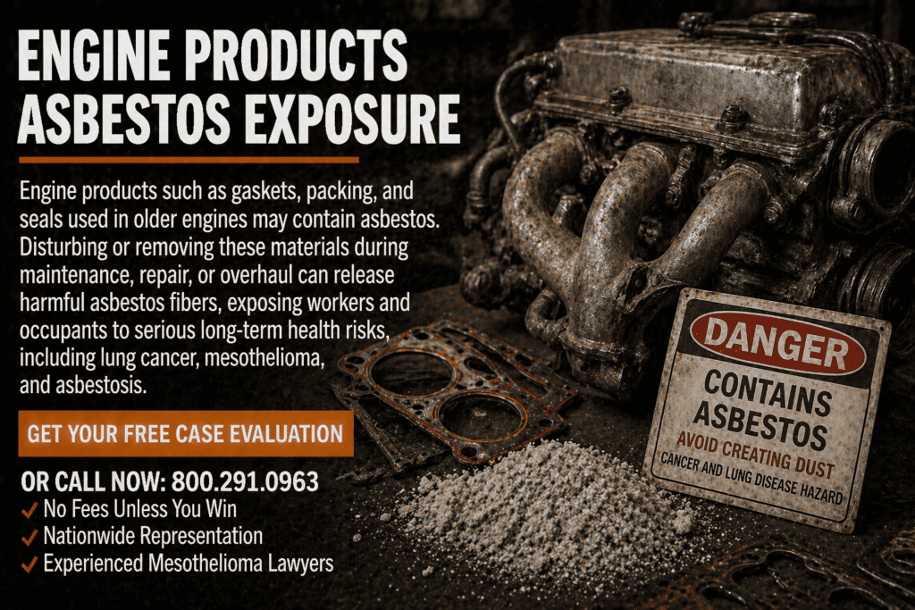 Engine Asbestos Products Mesothelioma Lawsuit