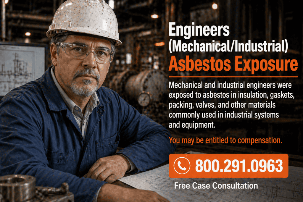 Engineers (Mechanical-Industrial) Mesothelioma Lawsuit