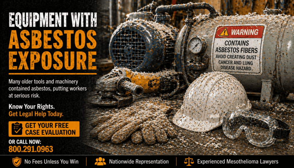 Equipment With Asbestos Exposure - Mesothelioma Asbestos Lawsuit