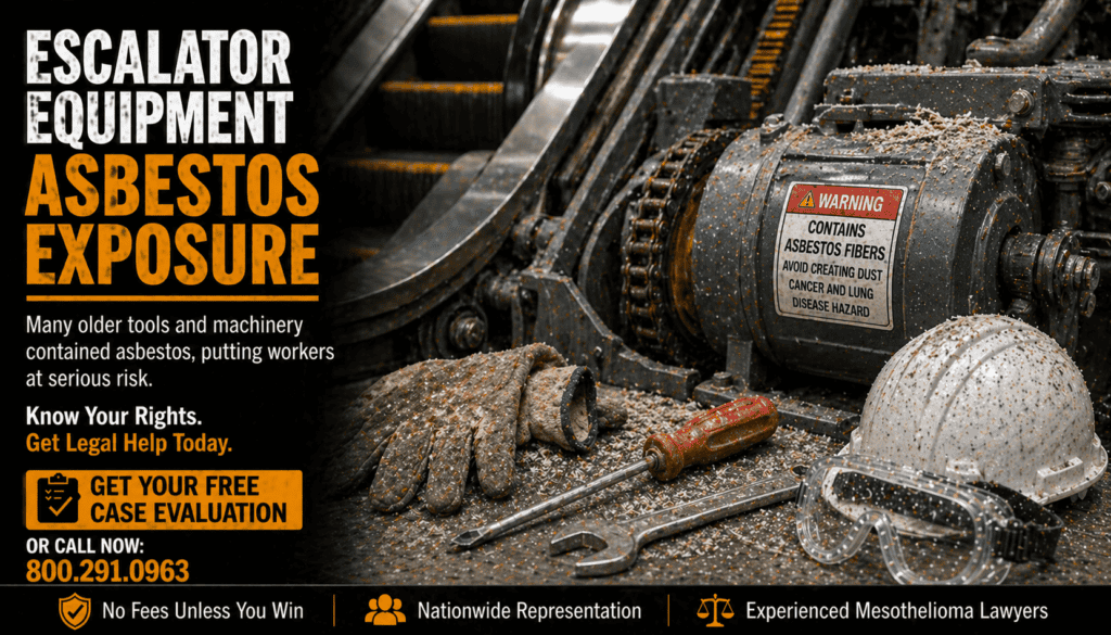 Escalator Equipment Mesothelioma Lawsuit Claim