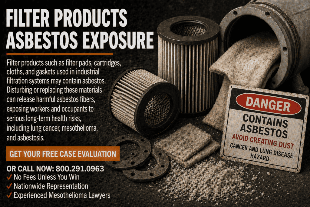 Filter Products Asbestos Exposure Mesothelioma Lawsuit