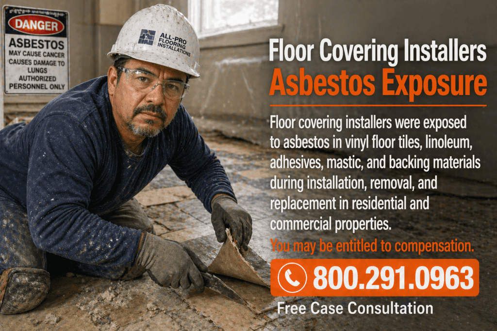 Floor Covering Installers Mesothelioma Lawsuit
