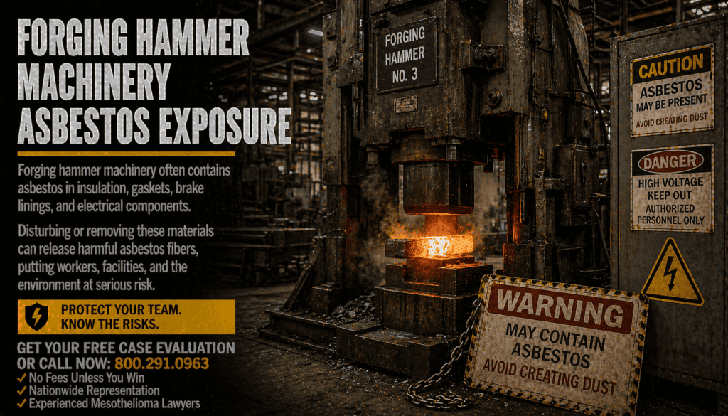 Forging Hammer Machinery Asbestos Exposure Mesothelioma Lawsuit
