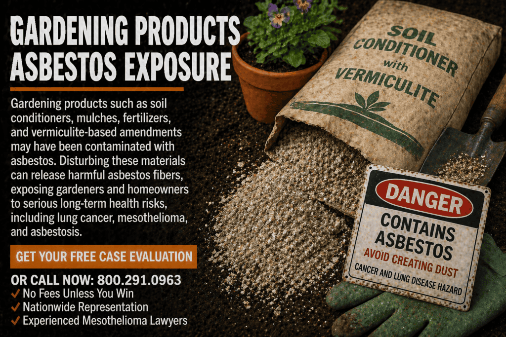 Gardening Products Asbestos Exposure Mesothelioma Lawsuit