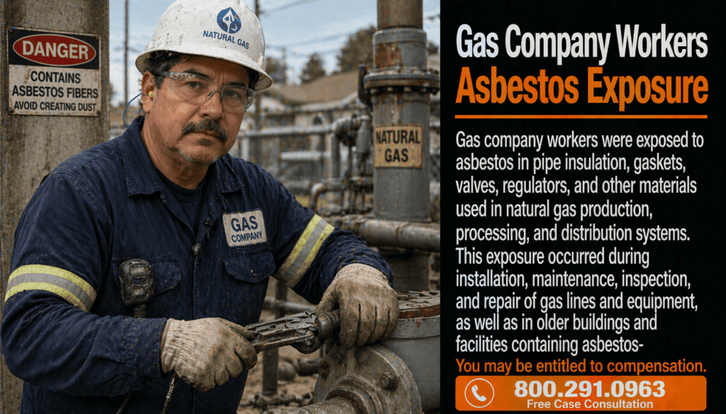 Gas Company Workers Mesothelioma Lawsuit