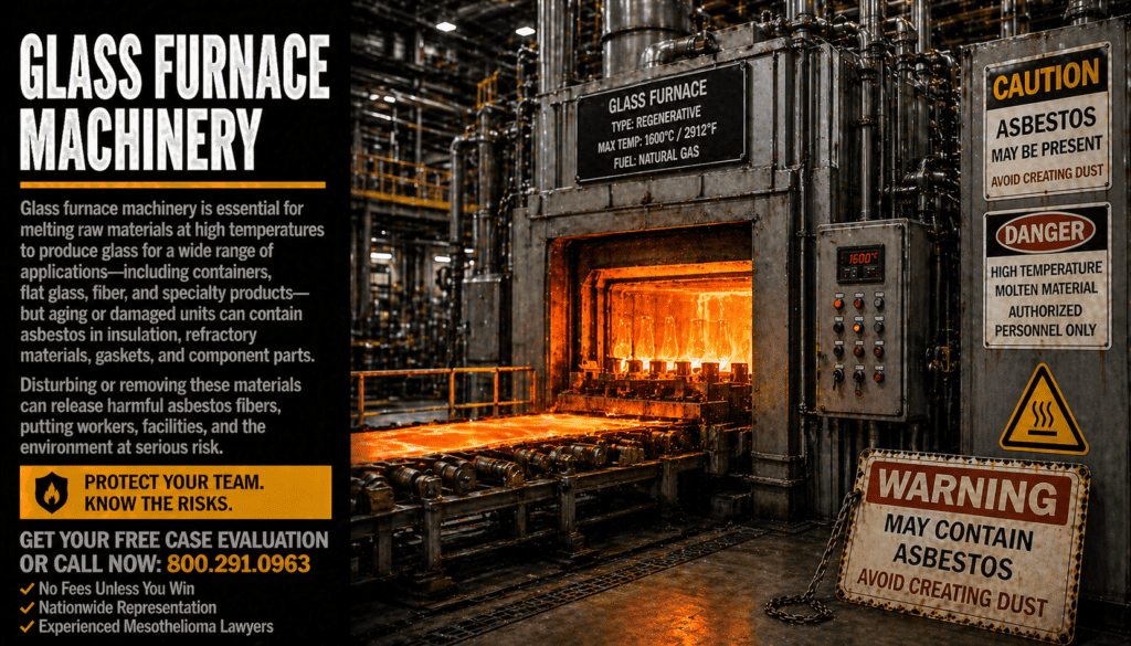Glass Furnace Machinery Mesothelioma Lawsuit