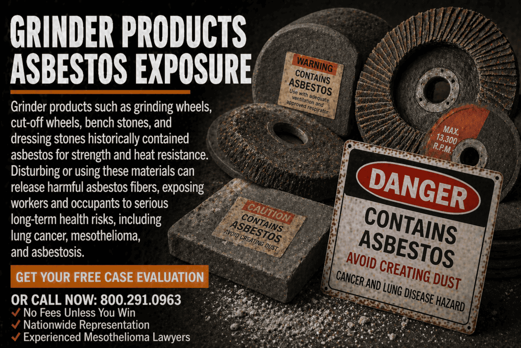 Grinder Products Asbestos Exposure Mesothelioma Lawsuit