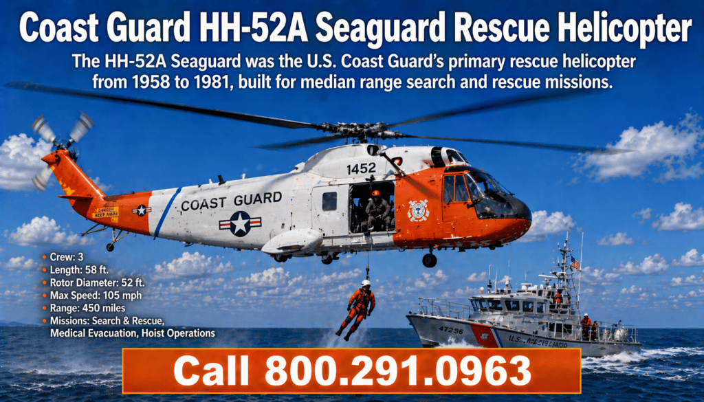 HH-52A Seaguard Rescue Helicopter Asbestos Exposure Mesothelioma Lawsuit