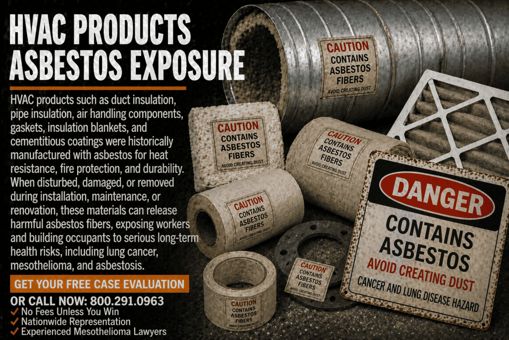 HVAC Products Asbestos Exposure Mesothelioma Lawsuit