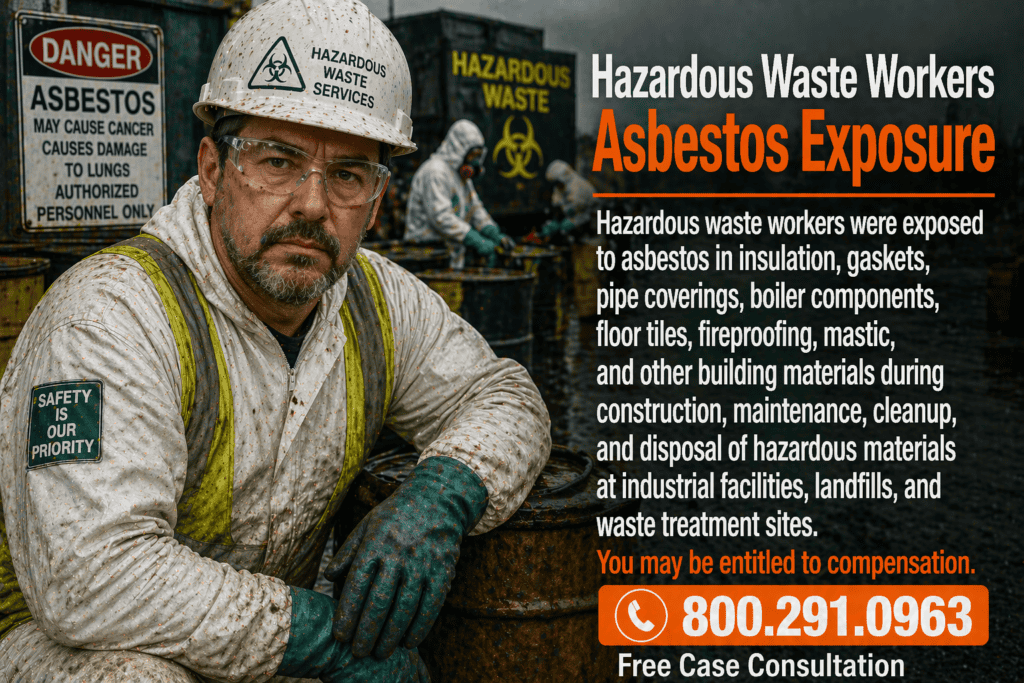 Hazardous Waste Workers Mesothelioma Lawsuit